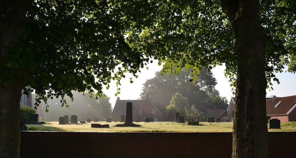 Historischer Friedhof Rysum Krummhörn Ostfriesland