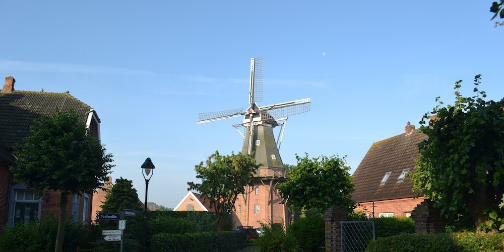 Historische Mühle Rysum Krummhörn Ostfriesland