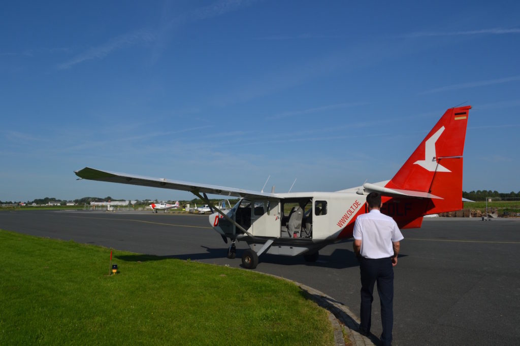 Ostfriesischer Flugdienst fliegt zu den ostfriesischen Inseln