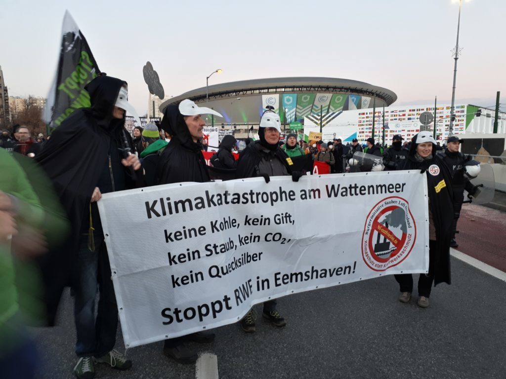 Bürgerinitiative Saubere Luft Ostfriesland über den Besuch beim Weltklimagipfel in Katowice