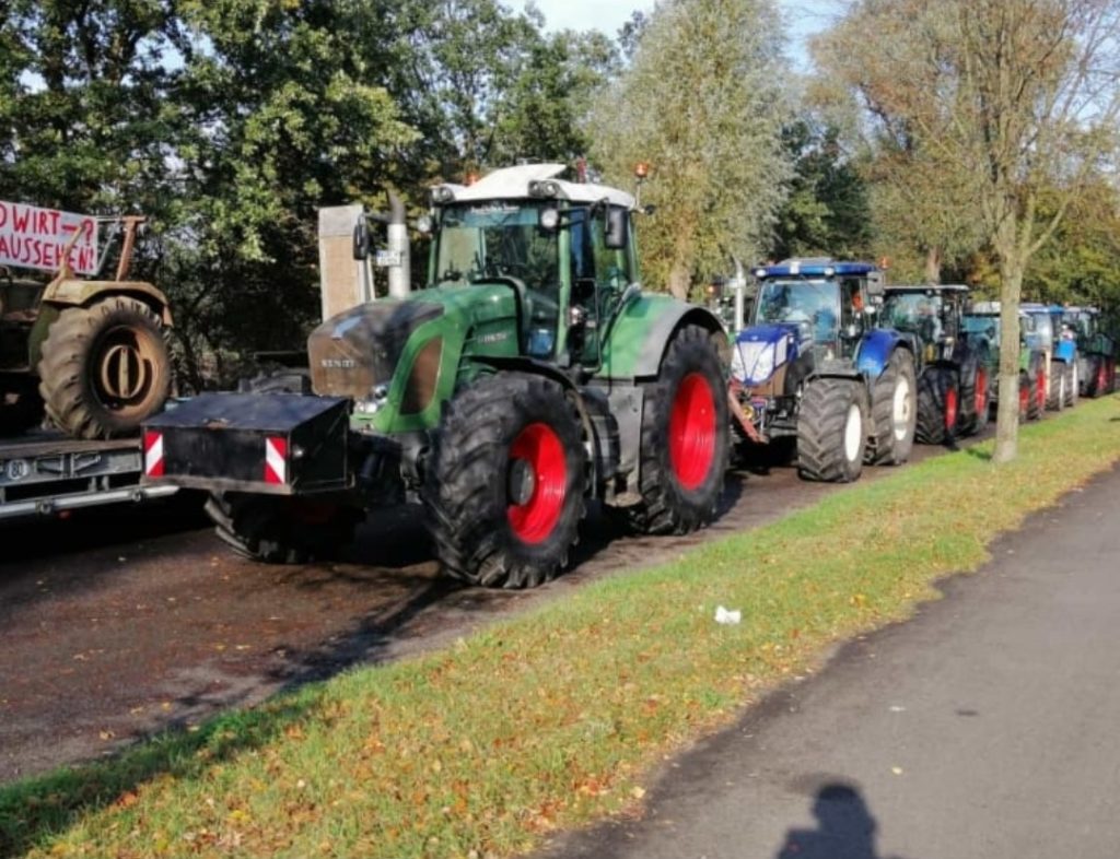 Landwirte aus Ostfriesland in Bonn