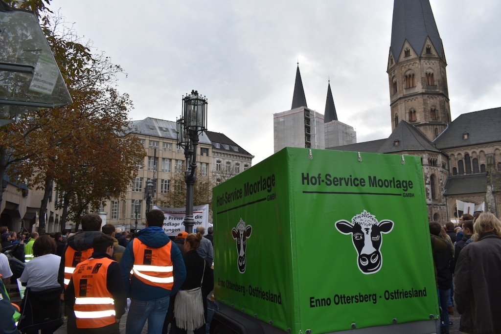 Bauernprotest in Bonn Erfolgreiche Aktion Bauernprotest in Bonn Erfolgreiche Aktion