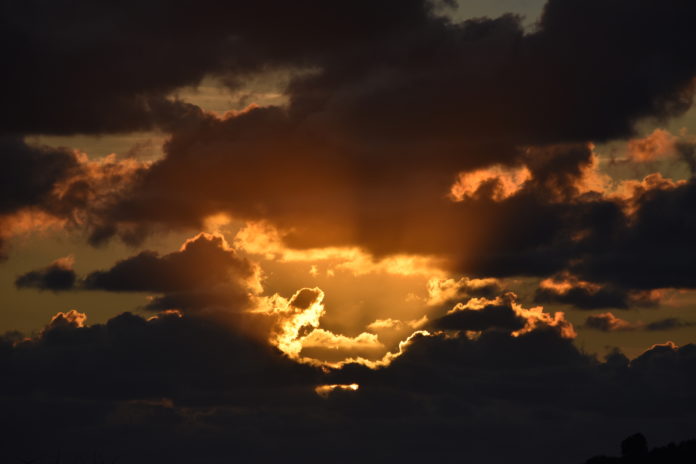 Bilderbogen Krummhörn Magazin Sonnenuntergang