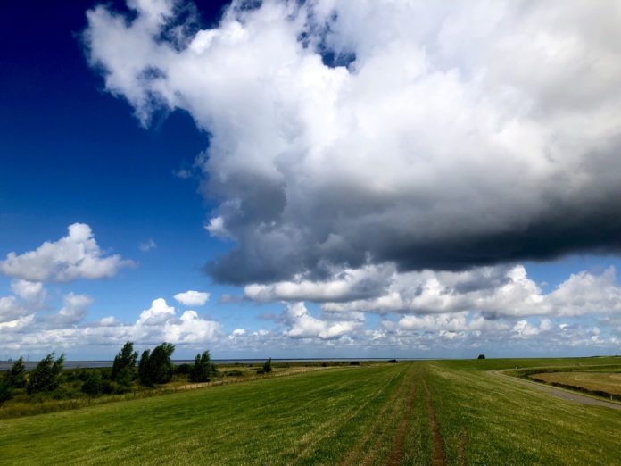 Bilderbogen Ostfriesland Loquard Krummhörn am Deich