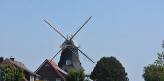 Die Mühle in Caroliniensiel Landkreis Wittmund