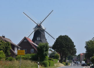 Die Mühle in Caroliniensiel Landkreis Wittmund