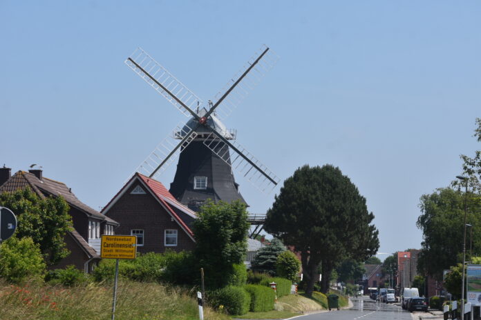 Die Mühle in Caroliniensiel Landkreis Wittmund