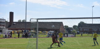 Der Treffer zum 2:0 Klassenerhalt des FC Loquard gegen den SV Wittmund