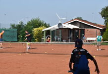 Tennis Spaß und Spiel beim Schnupper-Tennis T.u.S. Pewsum 1863