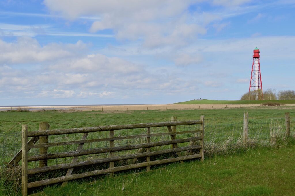 Der Leuchtturm in Campen 