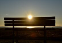 Sonnenuntergang in Loquard