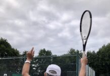 Nach dem Turnier bekamen alle Teilnehmer noch ein wunderschönes neues Tennis an der Nordsee T-Shirt.
