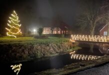 Lichterglanz am Häuptlingssitz: Loquard feiert zum achten Mal unterm Weihnachtsbaum